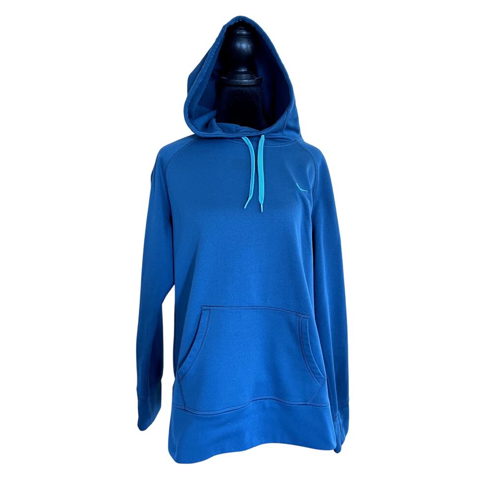 Nike Therma-Fit Performance Teal Hoodie Sweatshirt, Women's size XL